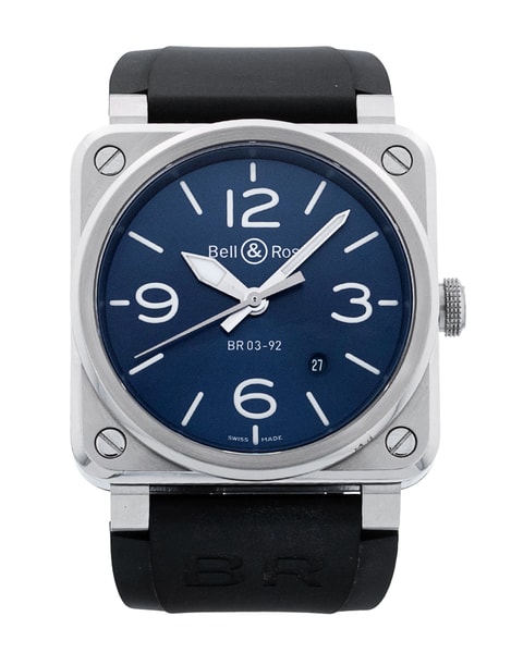 Bell and Ross BR03-92 BR0392-BLU-ST/SCA
